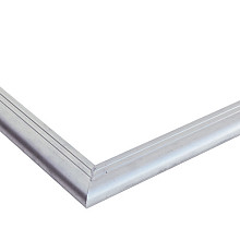 Aluminium daktrimset met ronde kraal tbv Platdak maximale dakmaat 905x450cm